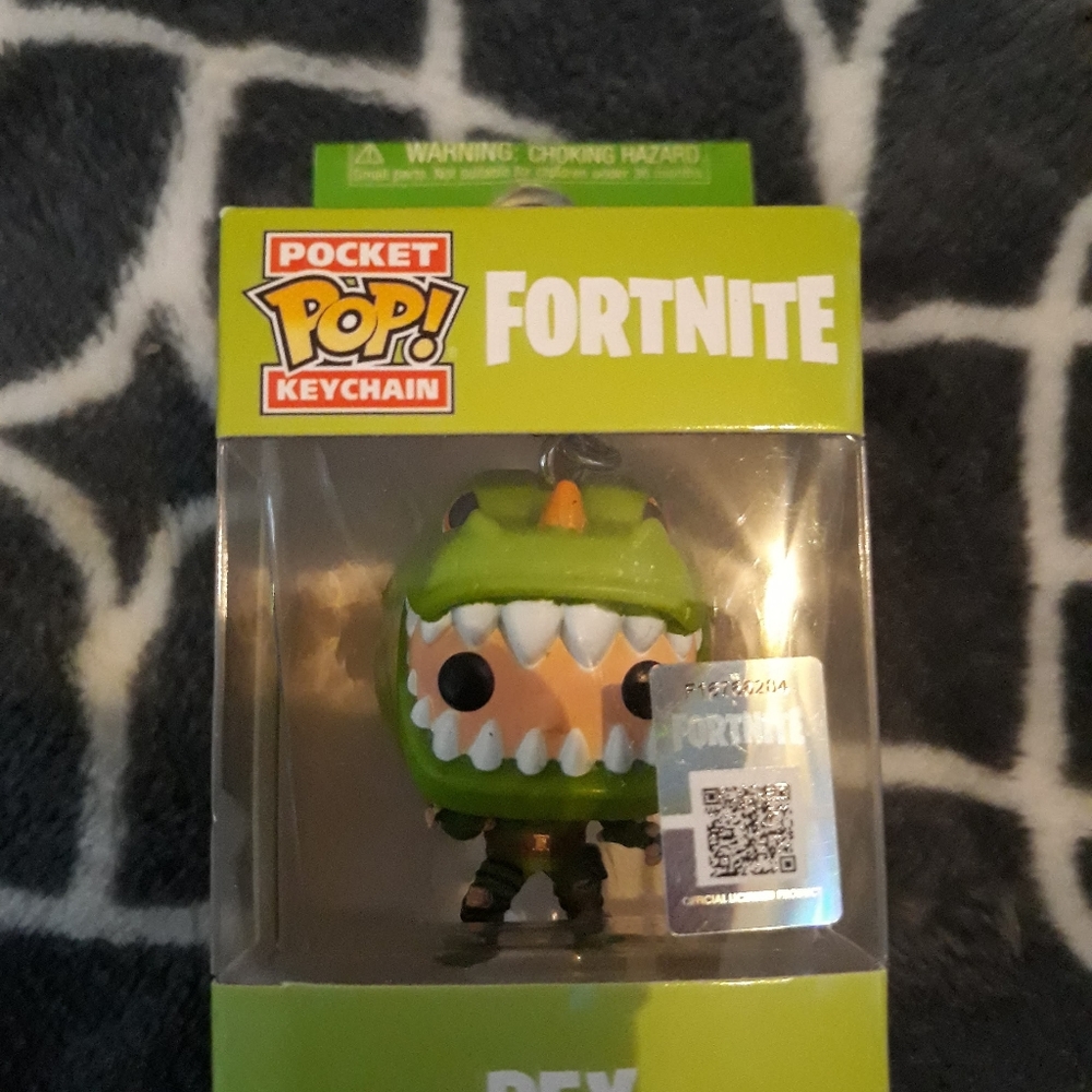 Funko POP Keychain- Fortnite Rex